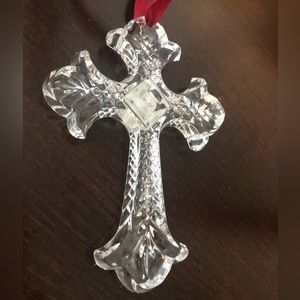Waterford Crystal cross.
